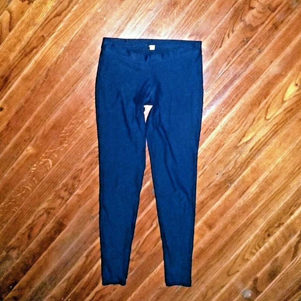 BLOCH Women’s Activewear Leggings Navy Size Small Dance Fitness Athletic